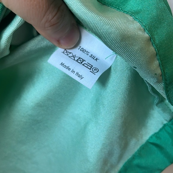 Dries Van Noten Silk Blouse Top Tank Ombre Cowl Neck Size 40 Sleeveless - Picture 4 of 7
